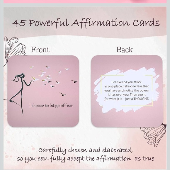 Inspirational Affirmation Card Set - Picture 2 of 3